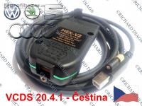 2020 VCDS VAG-COM HEX-V2 20.4.1 Česká HEX-CAN OB